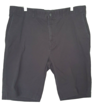 Axist Shorts Men&#39;s 38 in Waist  Black Flat Front Walking Actiewear  Cotton - £12.78 GBP