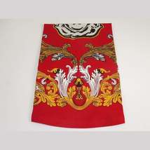 Men LAVERITA European Fashion Shirt Short Sleeves Medusa Floral Design 93361 Red image 5
