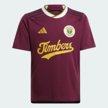 NWT youth medium Adidas Aeroready 2024 Portland Timbers 3rd alternate Je... - $696.68 MXN