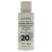 Pure White 20 Volume Creme Developer by Clairol for Unisex - 2 oz Lightener - £9.32 GBP