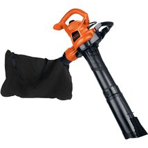 BLACK+DECKER 3-in-1 Leaf Blower, Leaf Vacuum and Mulcher, Up to 230 MPH, 12 Amp, - £110.12 GBP