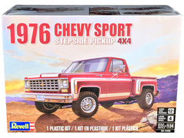 Level 4 Model Kit 1976 Chevrolet Sports Stepside 4x4 Pickup Truck 1/24 Scale Mod - £42.04 GBP