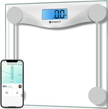 Etekcity Digital Body Weight Bathroom Scale, 400 Pound Capacity, Large Blue Lcd - £25.89 GBP