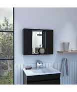 FM FURNITURE Draco Medicine Cabinet with Mirror, Double Door, and 1 Exte... - $116.61 CAD+