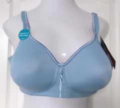 Vanity Fair Body Caress Convertible Wireless Bra Size Size 42C Style 72335  Blue - $16.78