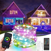 32.8ft LED Indoor String Lights, Fairy String Lights, Music Sync Color Changing - £14.77 GBP