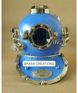 16&quot; Diving Helmet, Vintage Style US Navy Mark V, Deep Sea Marine Divers,... - $244.02