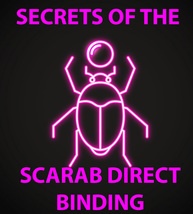 HAUNTED SECRETS OF THE SCARAB LUCK & GIFTS DIRECT BINDING WORK MAGICK  image 2
