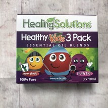 Healing Solutions Healthy Kids 100% Pure Essential Oil Blends 3-Pack, 10mL - £11.64 GBP
