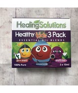 Healing Solutions Healthy Kids 100% Pure Essential Oil Blends 3-Pack, 10mL - £11.67 GBP