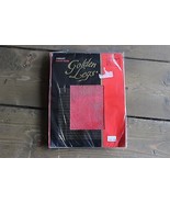 Vintage Golden Legs Red Fishnet Pantyhose One Size Fits All - £5.63 GBP