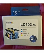 15PK LC103 XL Ink Cartridge For Brother MFC-J470DW J475DW J870DW 875DW D... - $474.98 MXN