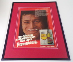 1982 Kronenbourg Beer Framed 11x14 ORIGINAL Vintage Advertisement - £27.68 GBP