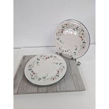 Pfaltzgraff Winterberry Dinner Plates 10 1/2&quot; Set of 3 Made in INDO - £23.60 GBP