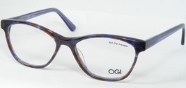 OGI HERITAGE 7155 1842 PURPLE TORTOISE EYEGLASSES GLASSES FRAME 50-15-14... - $1,824.73 MXN