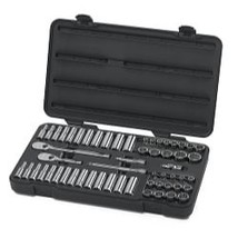 GearWrench 57 Piece 3/8 Inch Drive 12 Point Standard & Deep SAE/Metric Mechanics - $357.99