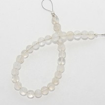 37.35cts Natural Crystal Quartz Smooth Balls Beads Loose Gemstones 5.5mm 6.2inch - £5.51 GBP