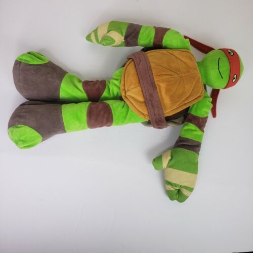 Primary image for TMNT Raphael Plush Pillow Red Teenage Mutant Ninja Turtles Nickelodeon 24"