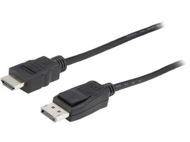 VisionTek 900822 4.92 ft. (1.5m) Black Connector A: 1 x HDMI Male
Connector B: 1 - £65.90 GBP