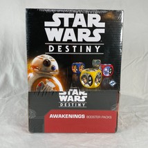 Star Wars Destiny Awakenings Sealed Booster Box 36 packs 5 Cards 1 Die Per Pack - £39.07 GBP