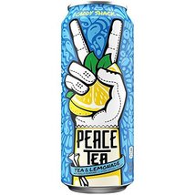 Peace Tea Caddy Shack Black Tea Lemonade Drink, 23 fl oz, 12 Pack - £22.24 GBP