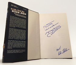 MIKE DITKA Chicago Bears Signed HC book In Life, First you Kick Ass  Aut... - $79.19