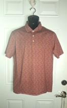 Bugatchi Ooh Cotton Tech Short Sleeve Geometric Print Men&#39;s Shirt - £36.78 GBP
