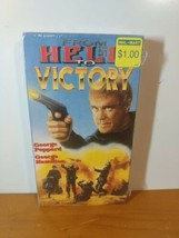 VHS From Hell To Victory George Peppard George Hamilton 1990 New In Box - £5.45 GBP