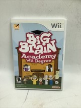 Big Brain Academy: Wii Degree (Nintendo Wii, 2007) Complete NO scratches - $8.59