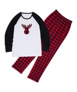 PatPat Christmas Pajamas Plaid Deer Pajamas Set Women&#39;s - Size SMALL - $471.36 MXN
