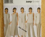 5345 Simplicity Sewing Pattern Size KK 8-14 Easy To Sew Linen Suit Dress... - $9.89