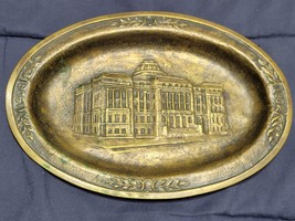 Bronze/Brass.Dish.1902-1906 - $380.72 MXN