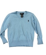Polo Ralph Lauren Boys V-Neck Cotton Sweater 3/3T - €20,77 EUR
