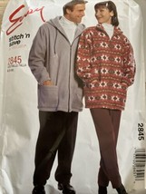 McCall&#39;s 2845 Unisex Men&#39;s  Jacket &amp;Pants Size S-M sewing pattern New 2000 - £12.69 GBP