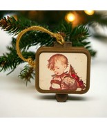 Hummel Pull String Music Box Christmas Ornament Plays Some Day My Love W... - $29.30 CAD