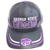 Kansas State WILDCATS, LOGO COLLAGE TEAM BASEBALL LEATHER CAP - $29.97