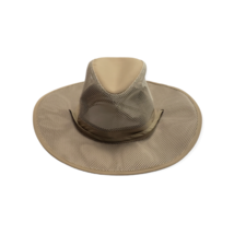 Madd Hatter Men&#39;s Boonie Outdoor Bucket Hat w/ Mesh Crown &amp; Strap Khaki Size S/M - £21.01 GBP