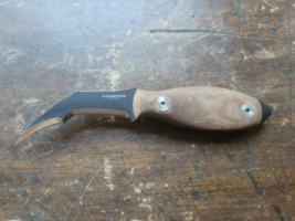 Condor Zompopo Fixed Blade Knife Brown Micarta Handle 1095 Plain CTK1337... - $98.99