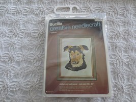 NOS Bucilla &quot;AMIGO&quot; Crewel Embroidery PICTURE KIT #2164 - Cut Size 20&quot; x... - $14.85