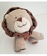 Carters Lion Plush Stuffed Animal Tan Brown Sherpa Small Rattles - £31.17 GBP