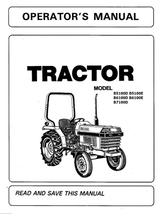 Fits Kubota - B5100 B6100 B7100 Tractor Operator Instruction Manual - €13,02 EUR