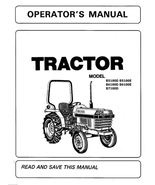 Fits Kubota - B5100 B6100 B7100 Tractor Operator Instruction Manual - €13,02 EUR