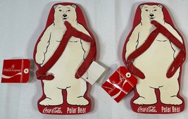 Coke Coca Cola POLAR BEAR Flip Flops Sandals RED BEACH FOOTWEAR VINTAGE ... - $366.83 MXN