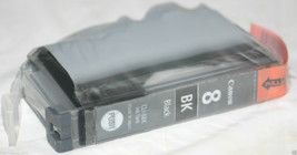 Canon CLi 8 BK BLACK ink cartridge - PIXMA iP6700D iP6600D iP5300 iP5200 printer - $16.00