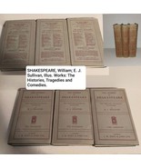 SHAKESPEARE, William; E. J. Sullivan, Illus. Works: The Histories, Tragedies and - $89.00