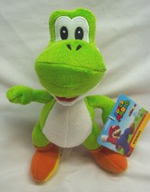 Nintendo Super Mario Bros. Soft Yoshi Character 8&quot; Plush Stuffed Animal Toy New - £13.06 GBP