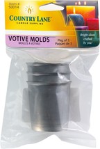 Country Lane Votive Candle Molds 3percentagePkg1.75 X2 Pack of 6 - $64.49