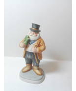 Vintage Jolly Santa by Schmid 1985 B. Shackman Glad Tidings ceramic figu... - $428.77 MXN