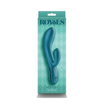 Royals Regent Rabbit Vibrator Metallic Green - $47.31