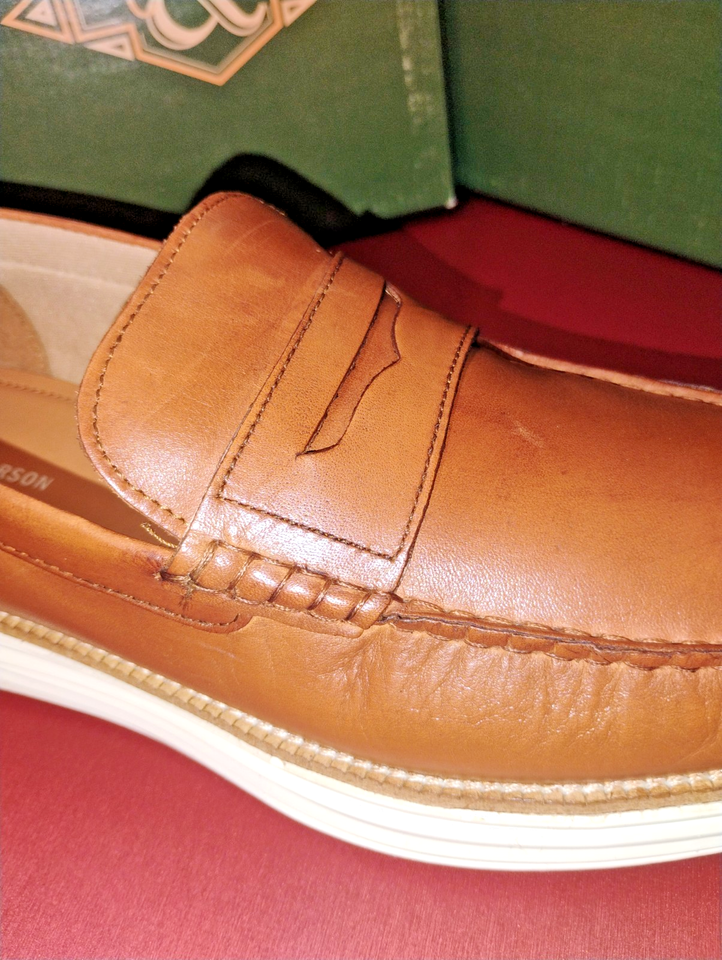 Curt And Larson Mens # 11 Jaywick 77178 Brown Leather Derby Dress Shoes New /Box Item image 8